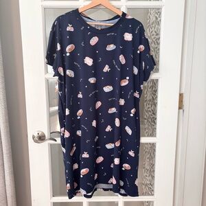 JOYSPUN Dogs/ Cats Sleep Shirt Nightgown Sz L-XL